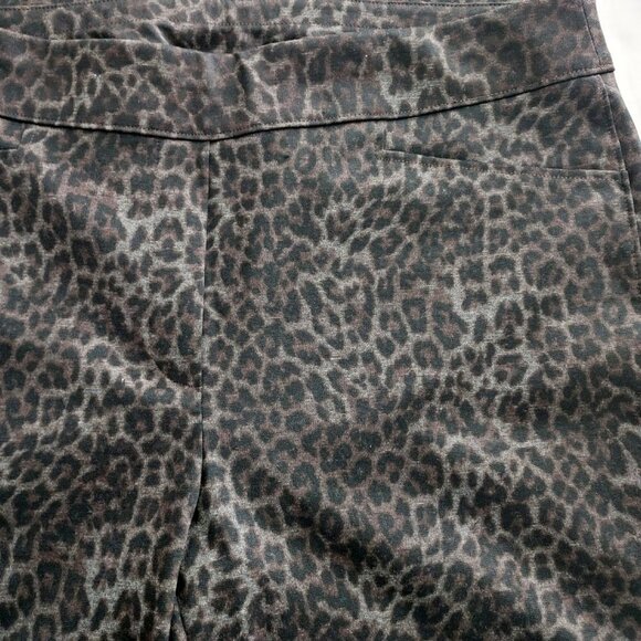 Chico's Animal Print Pull On Leggings - Picture 10 of 12